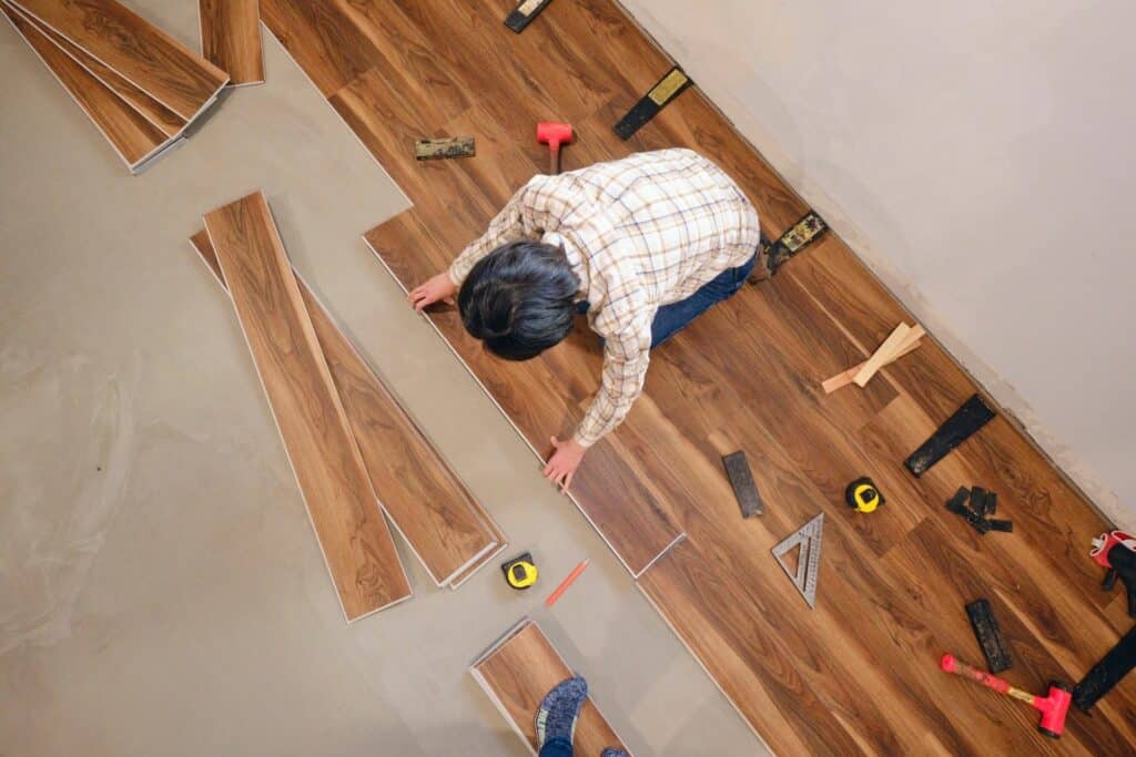 Floor-installation