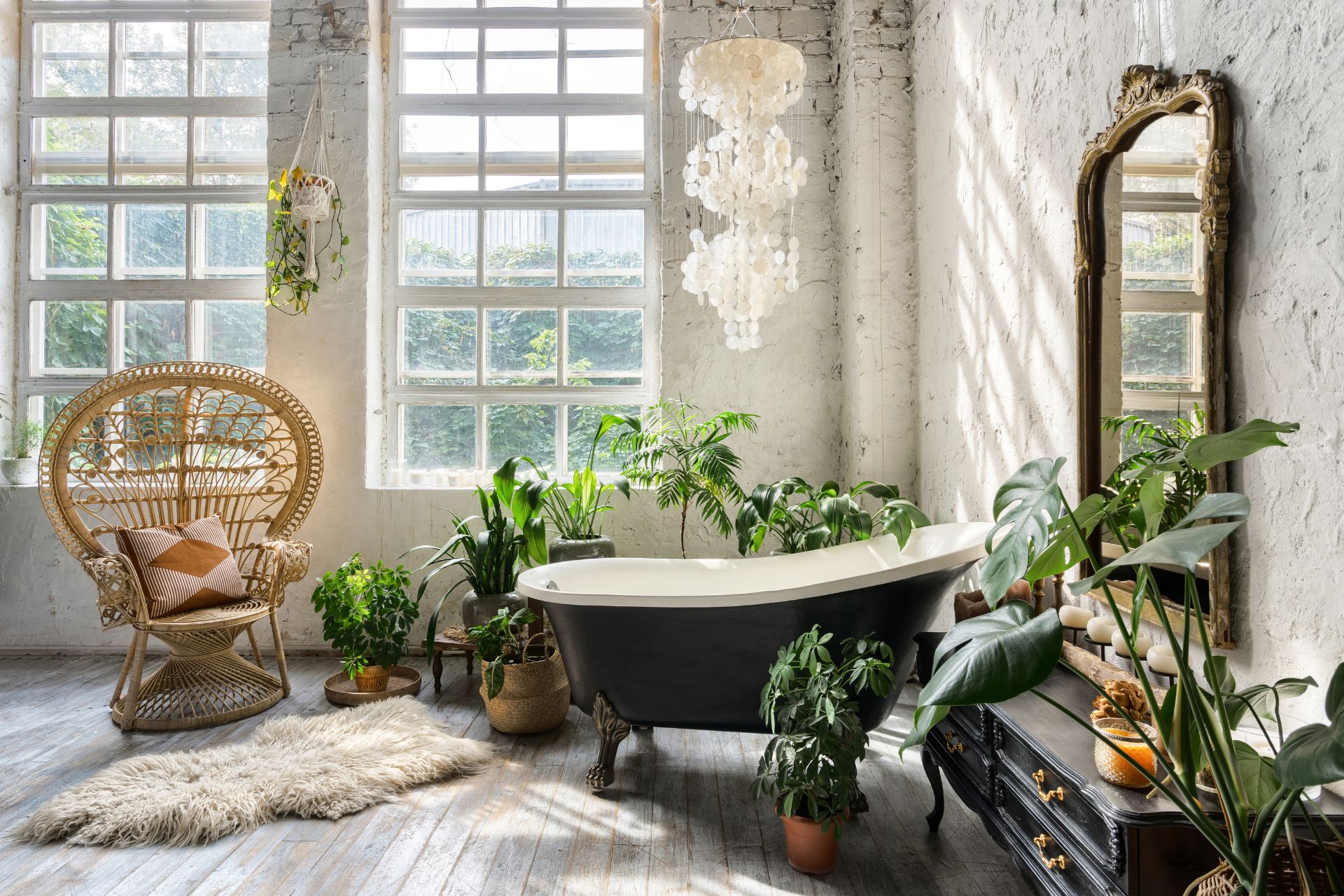 boho bathroom ideas