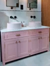 pink vanity