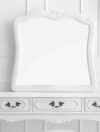 white desk for vanity