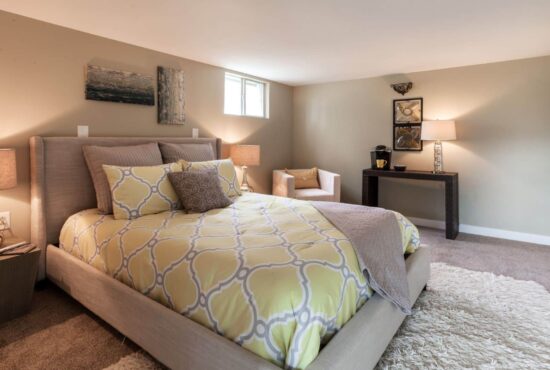 basement bedroom