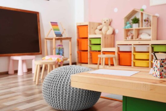 basement playroom