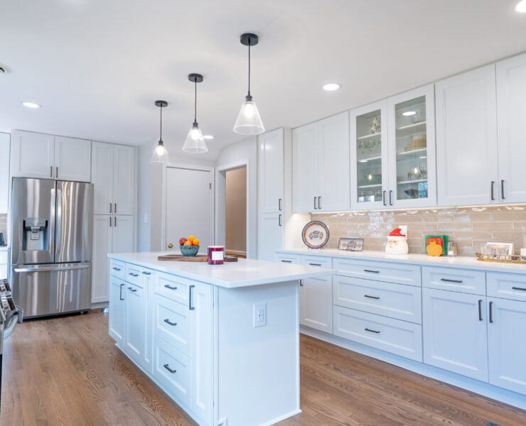 White Kitchen Remodeling In Fairfax, VA