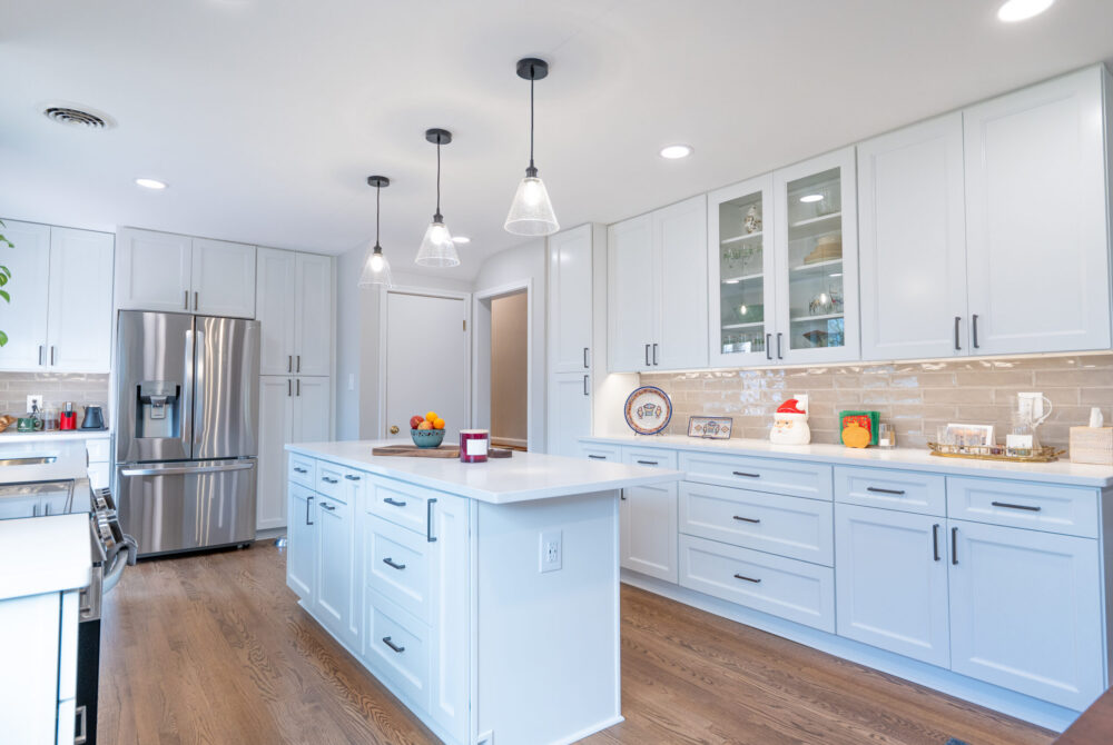 Kitchen remodeling in vienna white cabinet