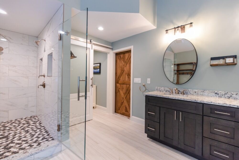 Master Bathroom Remodel in Northern VA with modern luxury finishes