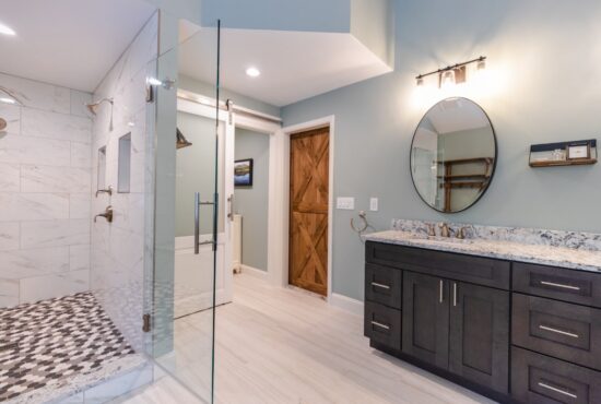 Master Bathroom Remodel in Northern VA with modern luxury finishes